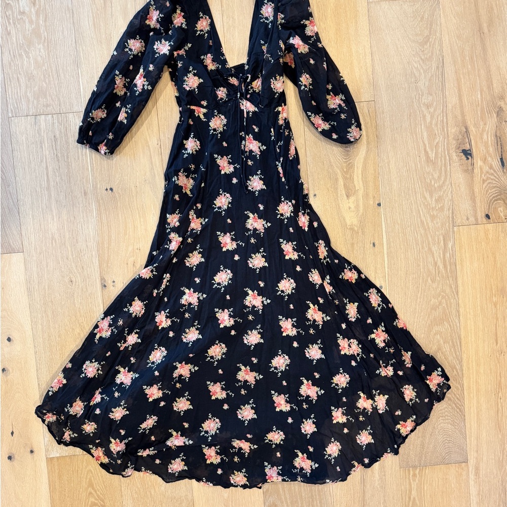 Free People Floral Maxi Dress